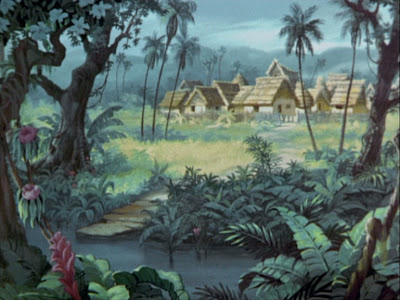 "Hey Ma! Caught us another one of them there jungle boys!""Aw, we eatin' well tonight!"