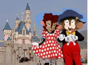 Man those were some creepy mascots.