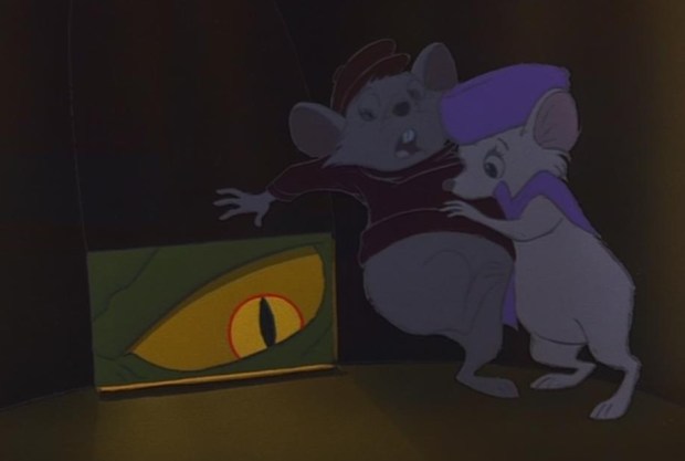 Stay still. Their vision is based on movement.