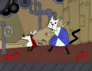 I can't remember if this screenshot is from Rescuers or Aristocats.