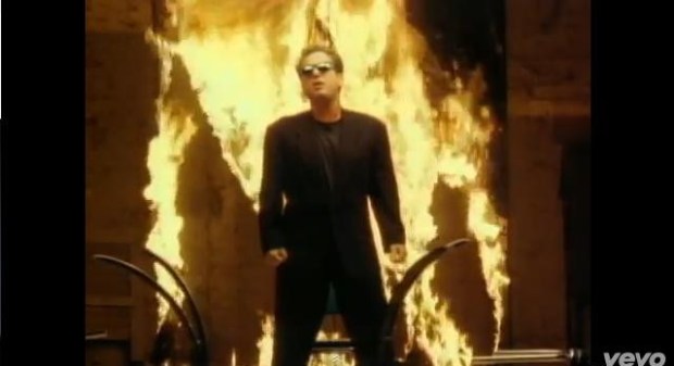 Although it is a little suspicious that he's the only one in the room.