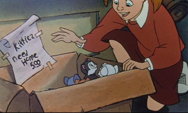 "One caaaaaaaat!" "Caaaaaaaat for saaaaaale!"