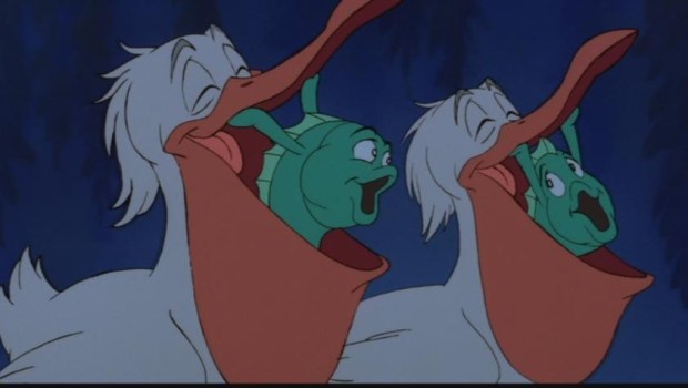 We're about to be eaten, and still we sing for love!