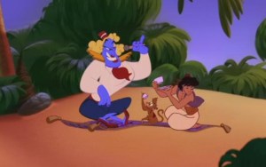 An arab getting a flight without being being detained by security for five hours? TRULY THIS GENIE HAS THE POWER OF A GOD!!!