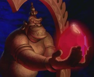 The bandit. 'Ad been frowin' 'em away.