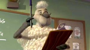 Mr Woolensworth in Chicken Little. 