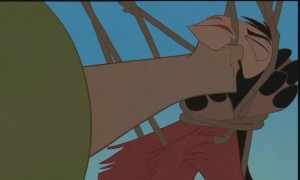 DO YOU SEE WHAT HAPPENS KUZCO!? DO YOU SEE WHAT HAPPENS WHEN YOU FUCK A PEASANT IN THE ASS!!!?