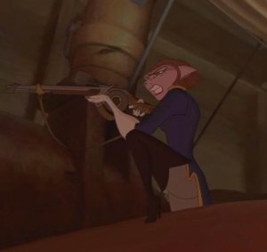 "You ever dance with the red space rooster in the pale moonlight?"