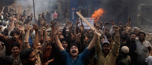 "WE WANT BLOOD!" "WE WANT BLOOD!" 