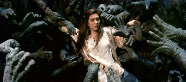 Poor girl. Like travelling on an Italian subway.