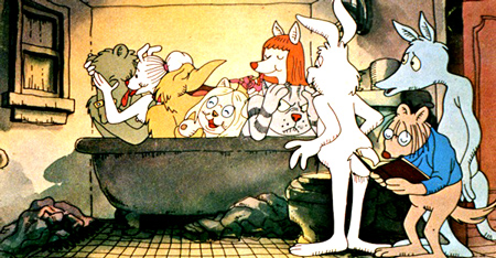 Oh sure. I'll review it. If you can tell me what I say to my wife when she walks in on me watching the scene where all the animals have a bathtub orgy.