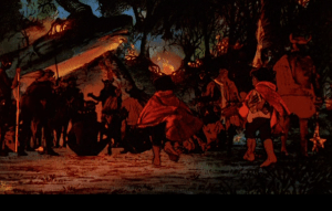 "Oh no! Orc picnic!"