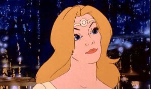 She just used "sorrow" as a verb. Truly she is a witch of terrible power.