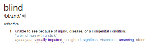 blind