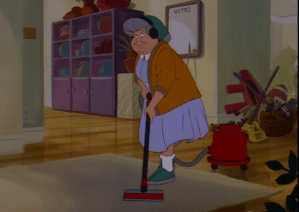 One day, Marias going to write a book about this place.