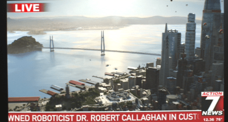 "Authorities have been questioning Mr Clark Kent and his friend Superman to see if they know."