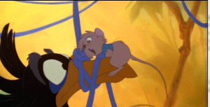 "KILL THE CROW! CUT HIS THROAT! BASH HIM IN!"