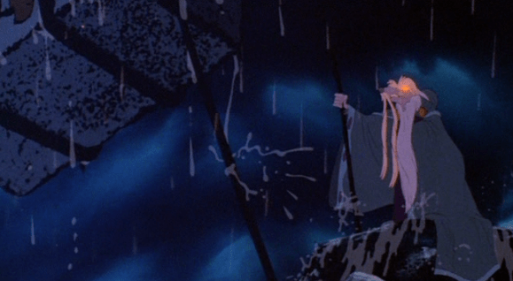 "Sir? It might be safer if you moved literally one step to the left or right." "No. This is my comfy place."