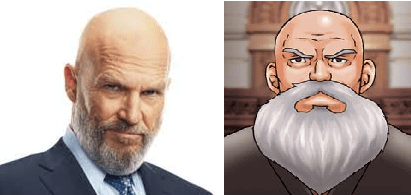 He also bears an uncanny resemblance to the Judge from the Ace Attorney series.