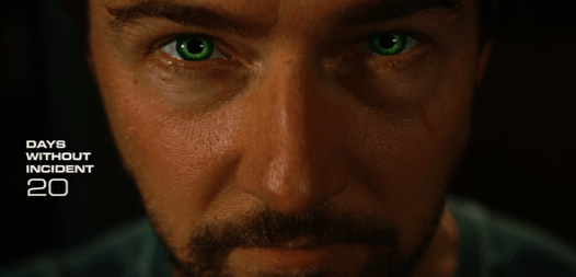 "Shit. I really should have waited until I was outside to do this. There goes my deposit."