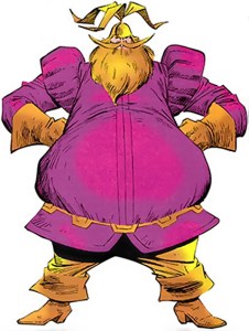 He made Falstaff into a superhero, people.