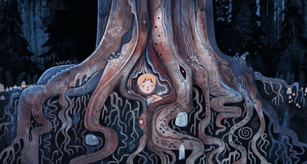 "So Tomm, for the scene where he comes out of the tree, should we just draw some roots?" "Actually, can you make them the most gorgeously detailed roots anyone has ever seen like kinda the Sistine Chapel of roots?" "Sure, we can do that."