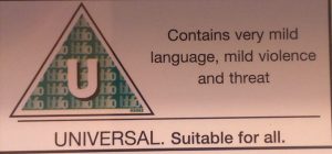 Yes. "Mild" violence. If youre a fucking DROOG! 