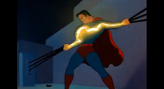 Mouse don't get his Fleischer Superman, Mouse gets punchy.