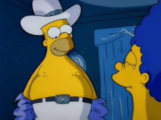 Homer boobs don't count.