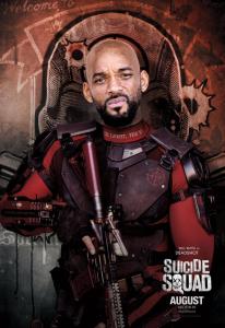 Will Smith as Deadshot Crime : Can't Act Punishment : I have to watch him