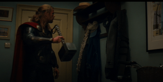 "Jane, tell me of this coat rack."