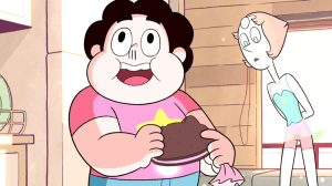 Oh goodie. Another episode where Steven eats ice-cream.