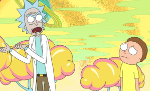 “Running gags and fair use, mostly. We’re in a blog called Unshaved Mouse.”