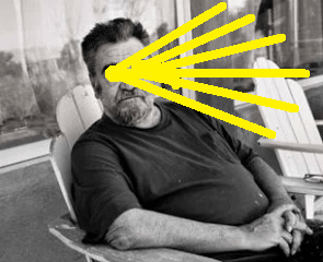 "Dont let up, man! Hes weakening!"