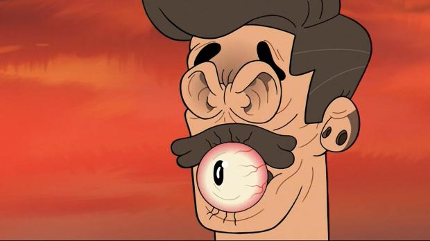 AND NOW HE CAN KISS HIS OWN BUTT! COS THATS WHERE I PUT HIS MOUTH!